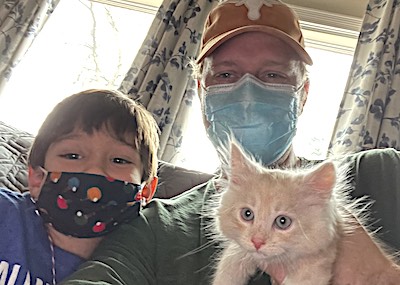 MIkael and Viktor Lemberg cat